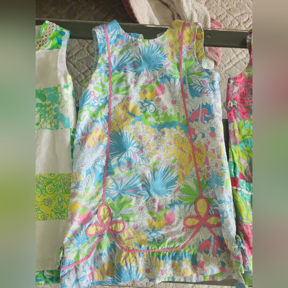 Lilly Pulitzer shift dress girls 6